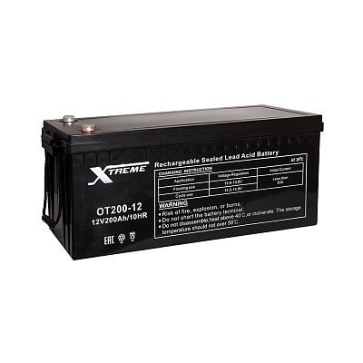 Аккумулятор Xtreme VRLA 12v  200Ah (OT200-12) фото 400x400